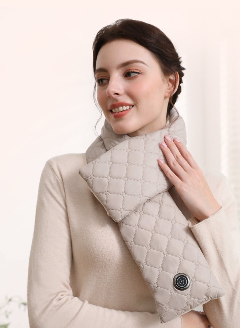 Electric Heating Outdoor Warm Heated Scarf USB Heater Shawl Neck Brace